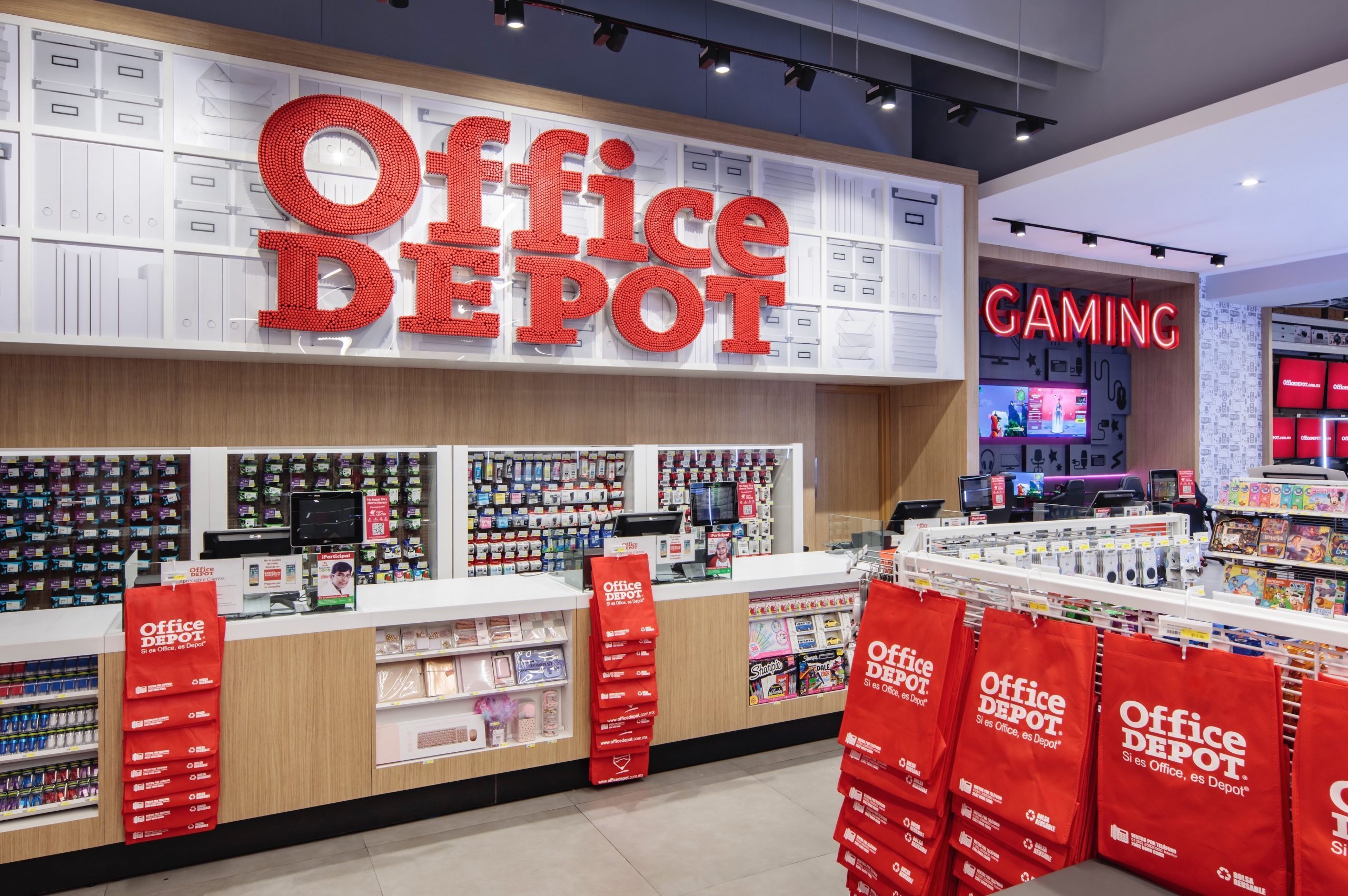 Office Depot Store Design, Brand Strategy Watt International