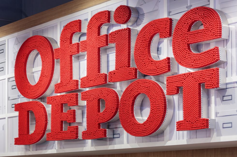 Office Depot Store Design, Brand Strategy Watt International